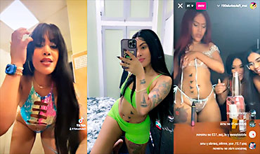 Dominicana Anny Javier Peña (Flaka Shula) Con Lesbianas En Instagram
